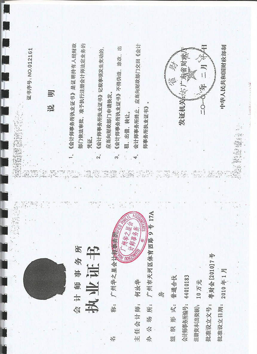2015年度财务审计报告
